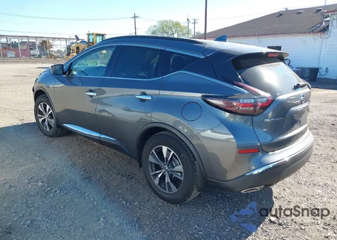 2019 Nissan Murano Sv from USA, damaged, VIN 5N1AZ2MS7KN113950